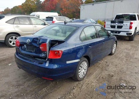 2014 Volkswagen Jetta 1.8T Se z USA, uszkodzony, nr VIN 3VWD17AJ5EM409322